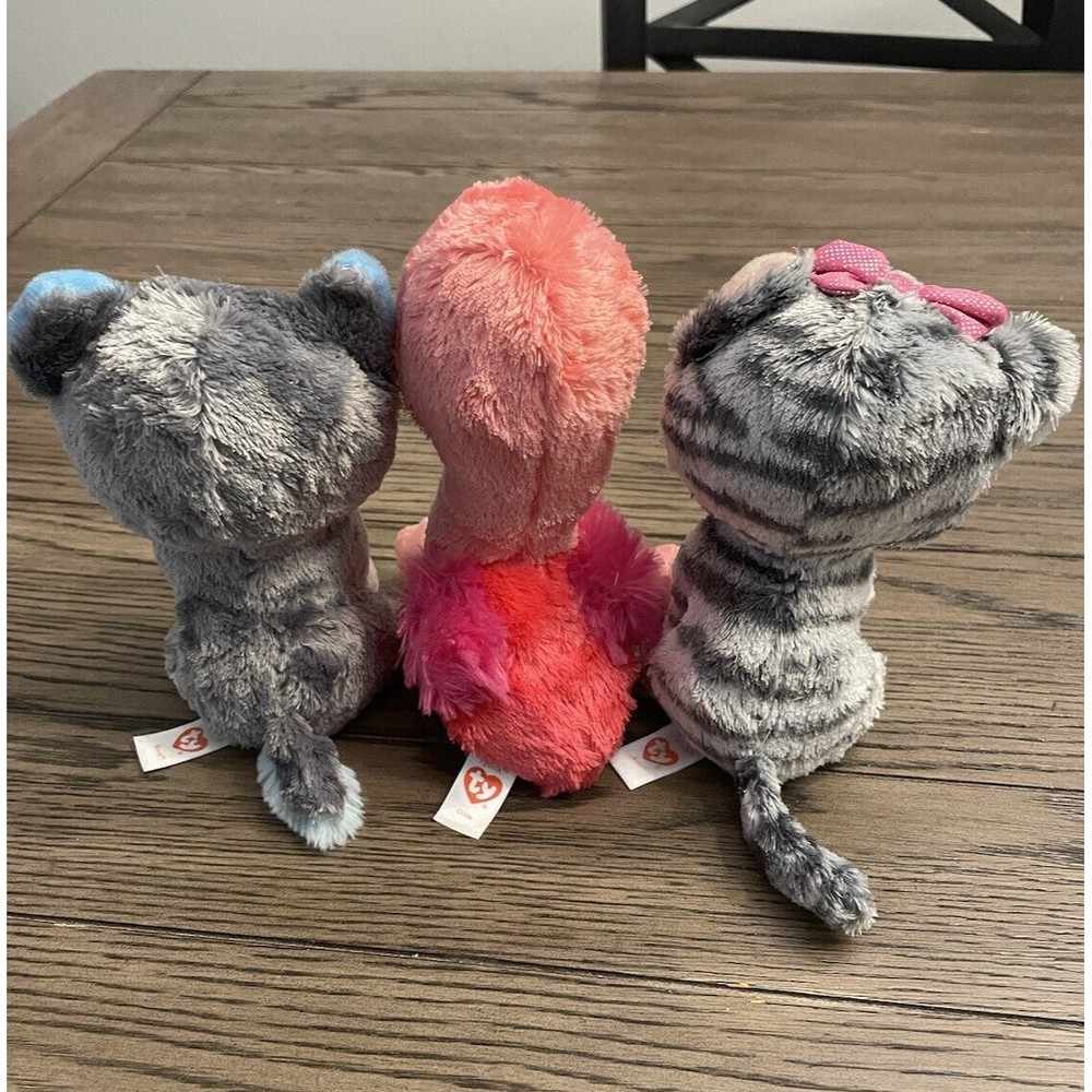 ty beanie babies Beanie Boos lot of 3 Slush Kiki Gilda EUC 6inch - Picture 3 of 6